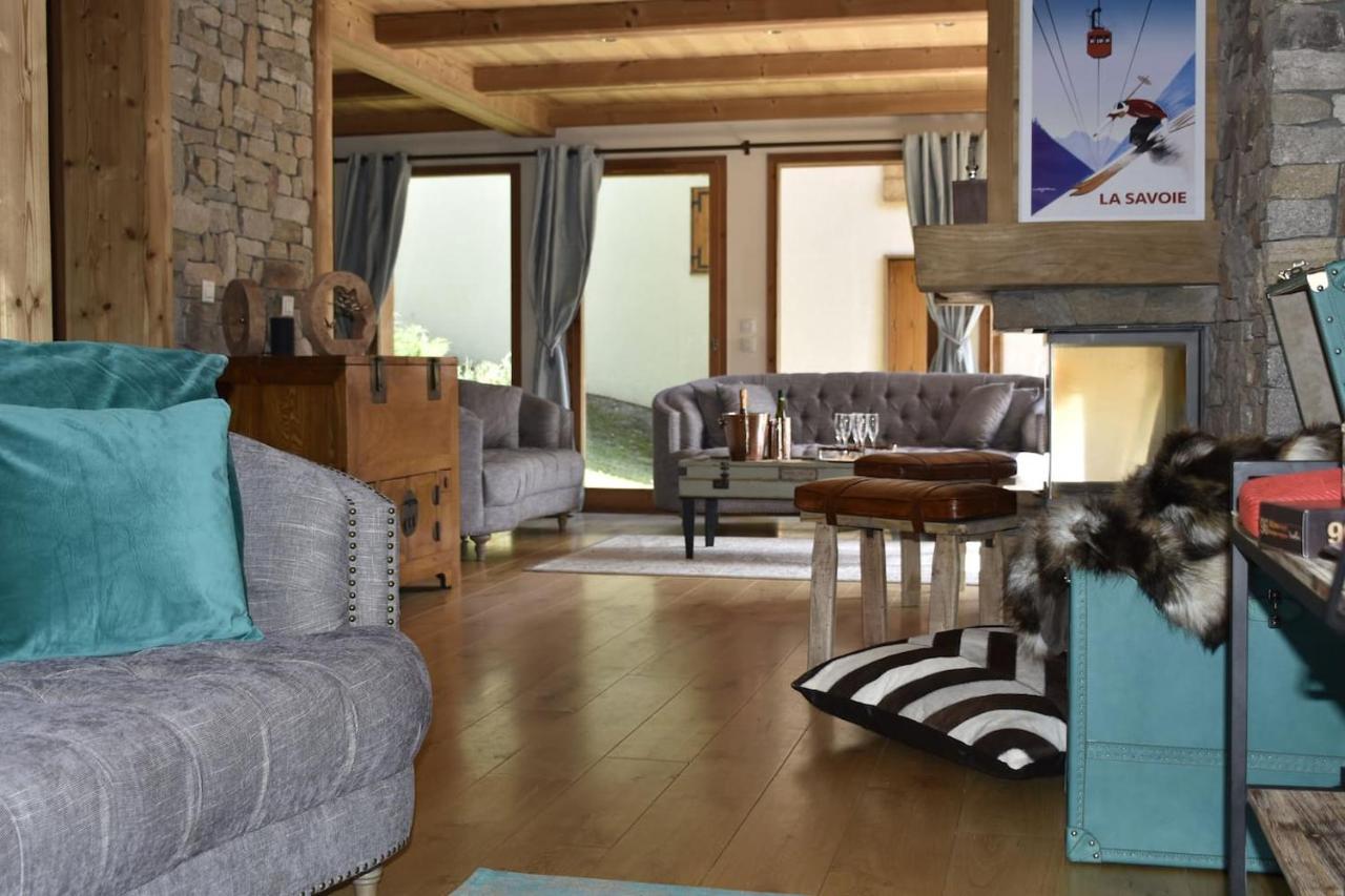Chalet Beaufort Сен-Мартен-де-Бельвіль Екстер'єр фото